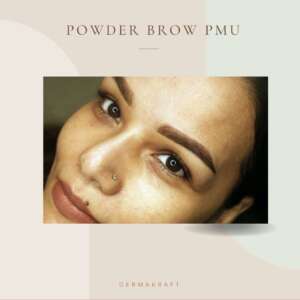 Powder Ombre eyebrow Permanent makeup Dermakraft India
